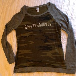 Camo Down Syndrome Awareness Top Shirt
